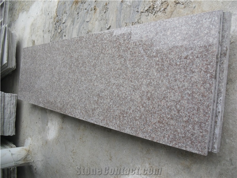 Polished Peach Red G687 New Granite Countertop