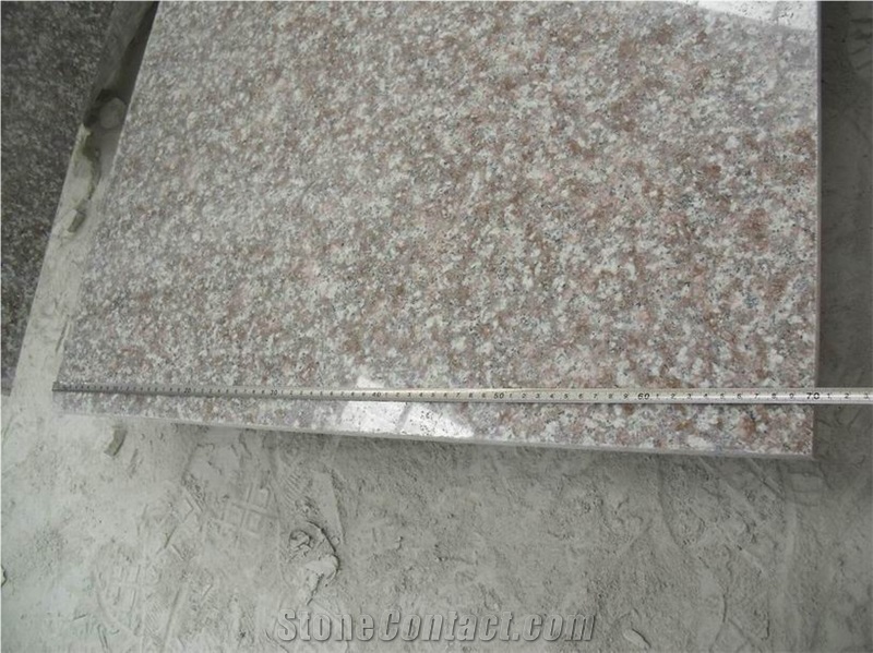 Polished Peach Red G687 New Granite Countertop