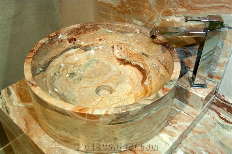 Arabescato Orobico Marble Wash Basins