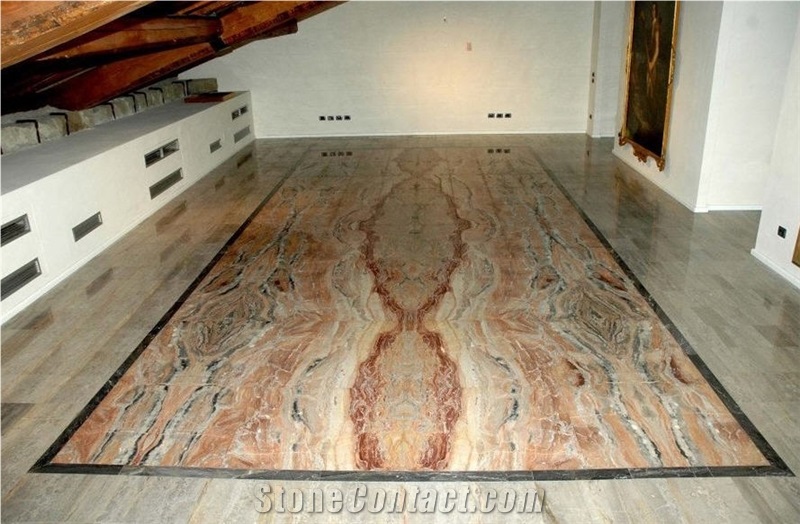 Orobico Grigio Rosa Marble Floor Tiles