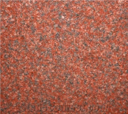 Granite Indian Red Slabs Tiles
