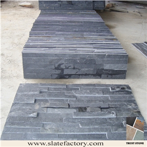Black Slate Stone Wall Cladding