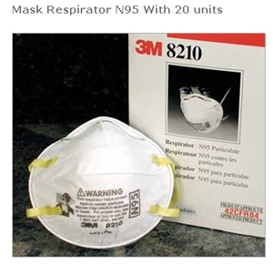 Mask Respirator N95 with 20 Units