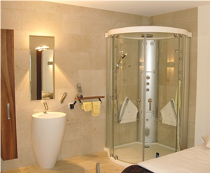 Dietfurt Limestone Bathroom Applications, Dietfurt Beige Limestone Bath Design