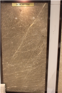 Olive Marine Marble, Turkey Brown Marble