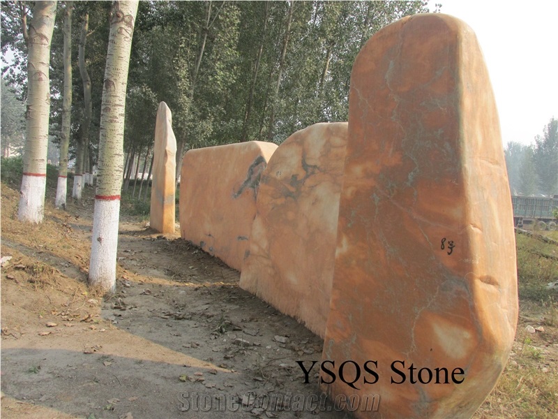 Cloudy Rosa Landscaping Stone