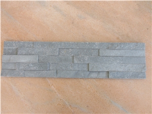 Grey Slate Wall Cladding Panel, Ysqs Stone