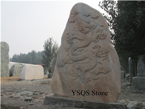 Outdoor Landscape Hand Carving Stone