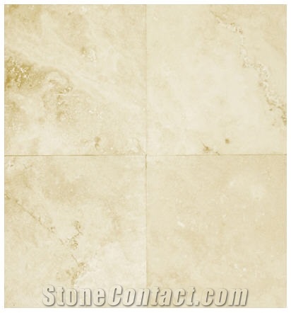 Filled and Honed Travertino Classico, Travertino Classico Travertine Tiles