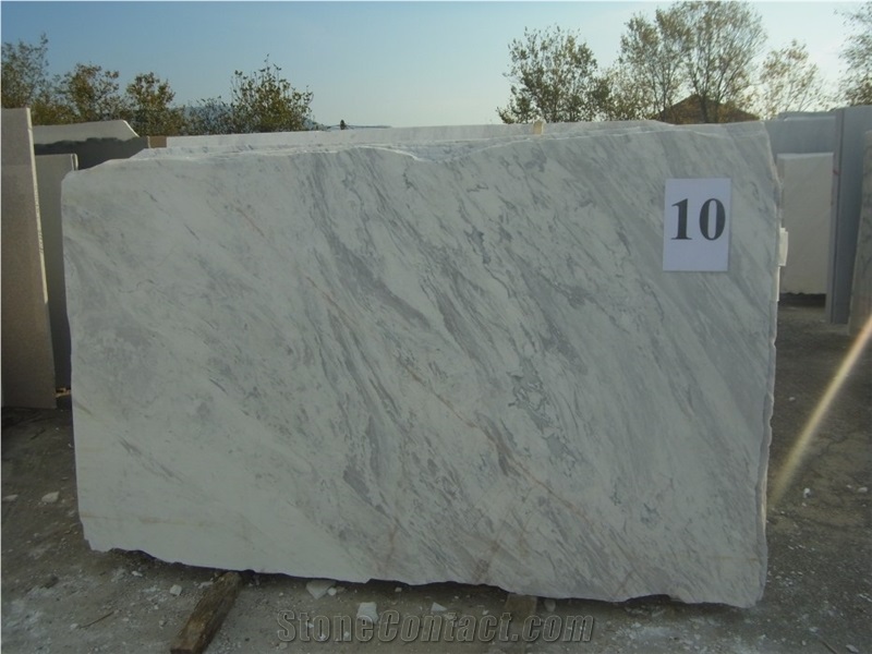Victory Eco Nuvolato Marble Slabs, Greece White Marble Floor Tiles, Wall Covering Tiles