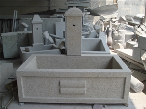 G682,G603 Wall Mounted Fountain Wall Fountain, G682 Yellow Granite Wall Mounted Fountain