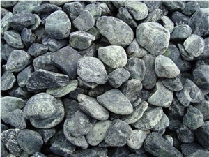 Green Marble Pebbles , Vermion Green Marble Pebble Stone