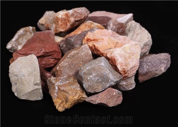 Pink Marmoreal , Gravel, Kastoria Pink Marble Pebble Stone