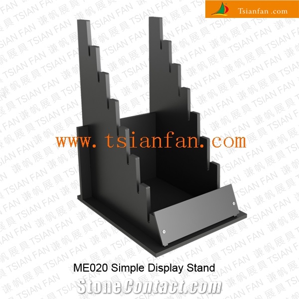 ME020 Display Bases Wood, Moving Display Shelf,TILE DISPLAY RACKS