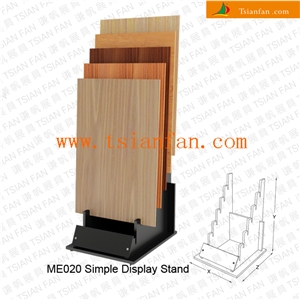 ME020 Display Bases Wood, Moving Display Shelf,TILE DISPLAY RACKS