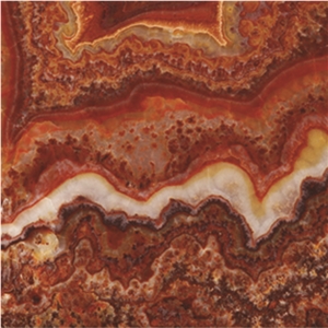Turkey Red Onyx Slabs, Tiles