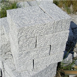 G603 Granite Chiseled Surface Wall Brick Stone, G603 Grey Granite Brick
