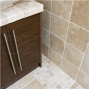Ivory Travertine Wall & Floor Tiles, Beige Travertine Wall Covering Tiles