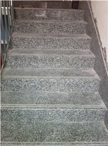 China Blue Granite Steps Stairs