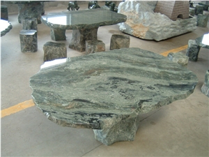 Granite Tabletop Green Jadite