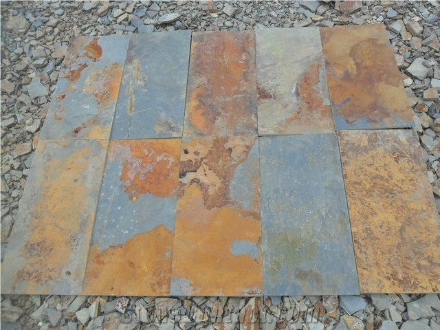 China Yellow Slate Tiles