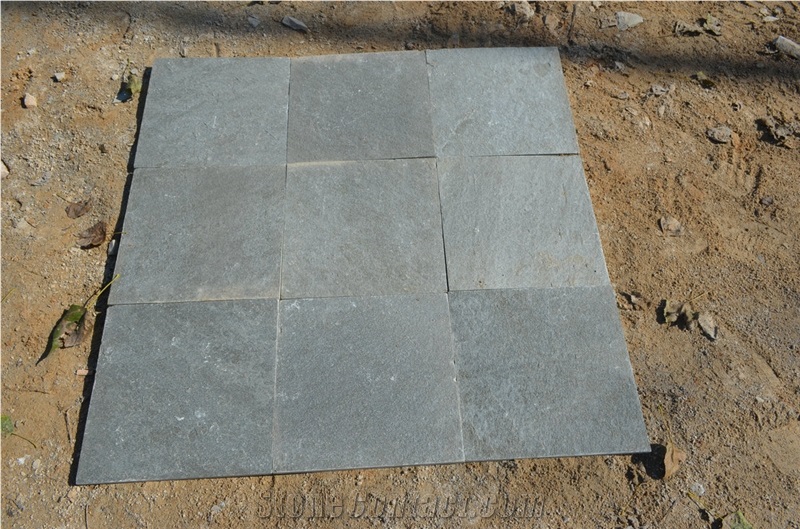 Grey Slate Floor Tiles-30*30cm, China Grey Slate Tiles