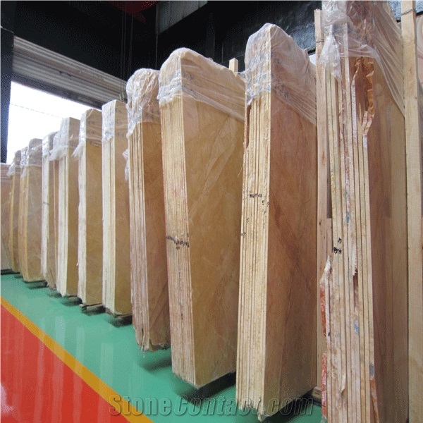 Chinese Golden Marble Slabs
