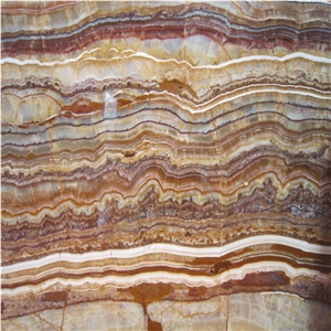 Yellow Wooden Onyx, Turkey Red Onyx & Tiles
