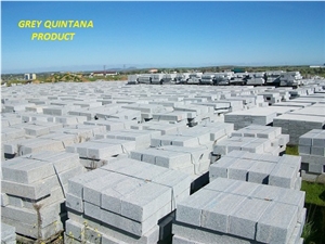 Gris Quintana Granite Slabs, Grey Granite Tiles & Slabs, Granito Gris Quintana