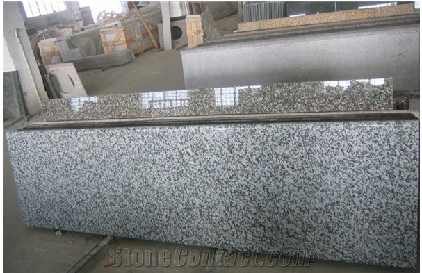 Polished G439 Sardo White Granite Tile, China Grey Granite