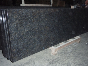 Butterfly Blue Countertops, Kitchen Flat Edge Countertop