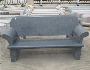 Dark Grey Granite Chair,g654 Granite Bench