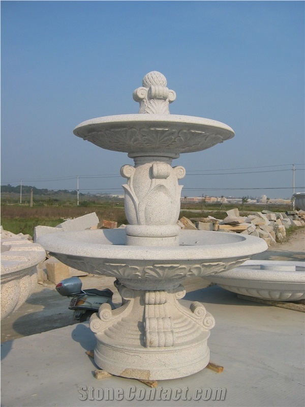 Natural Stone Garden Water Fountain
