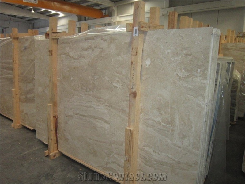 Diana Royal Marble Slabs & Tiles, Beige Polished Marble Floor Tiles, Wall Covering Tiles