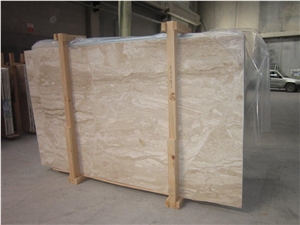 Diana Royal Marble Slabs & Tiles, Beige Polished Marble Floor Tiles, Wall Covering Tiles