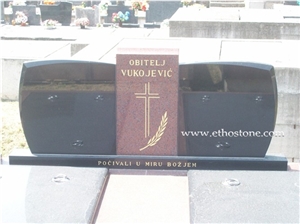 Double Granite Monument
