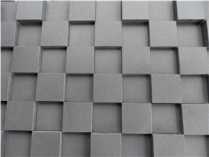 Hainan Grey Basalt Mosaic Tiles