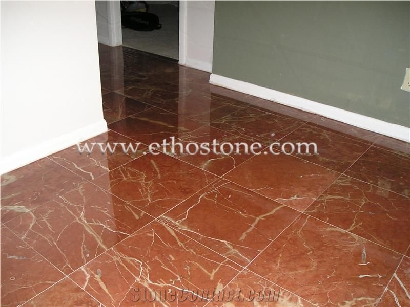 Rojo Alicante Marble Tiles
