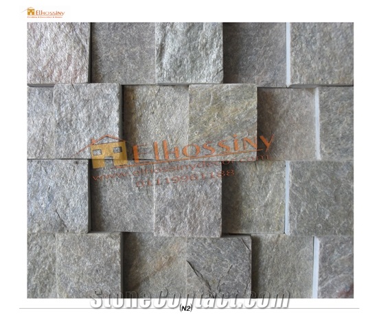 Mica Grey Marble Cultrue Stone, Walling, Building, Landscaping
