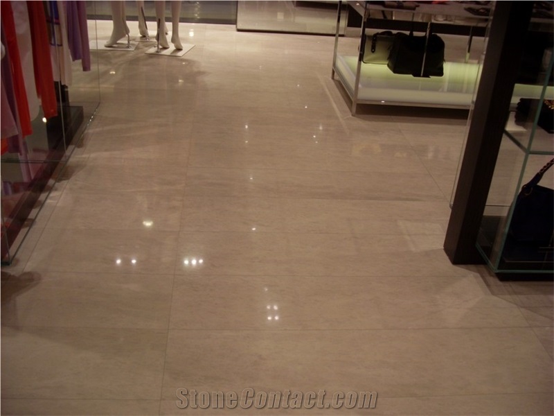 Iran Limestone Gohare Floor Tiles, Iran Beige Limestone