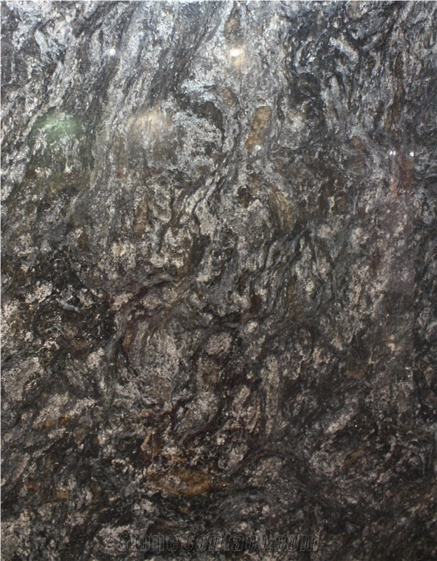 Cosmos Granite Slabs and Tiles, Brazil Black Granite
