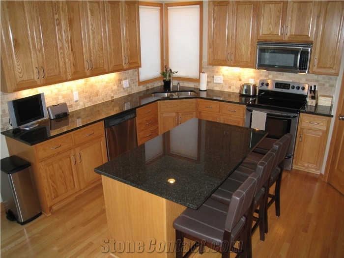 Opalescence Granite Kitchen Island Countertops Opalescence