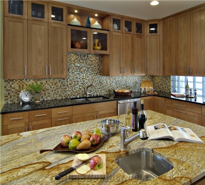 Yellow River Granite Countertop From United States Stonecontact