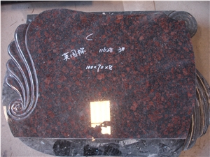 Tan Brown Granite Tombstone,monument,gravestone