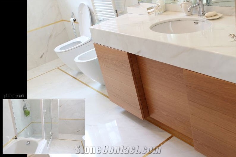 Cremo Delicato Marble Bathroom Design, Cremo Delicato White Marble Bathroom Design