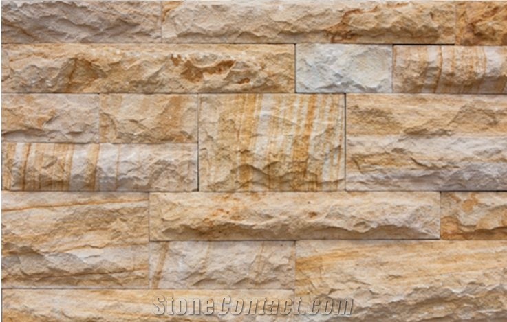 Building and Walling Stones, Brown, Biege, Yellow, White, Red, Grey Sandstone Walling