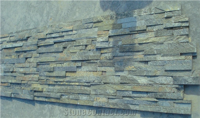 Mint White Sandstone Stacked Stone, Cultured Stone, Wall Cladding