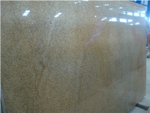 Imperial Gold Granite Slabs, India Yellow Granite
