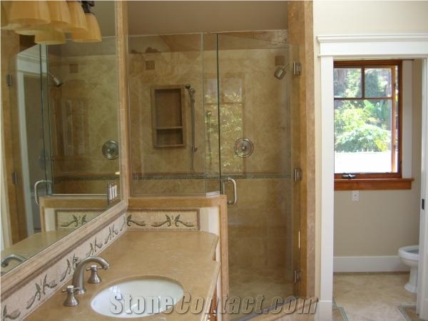 Botticino Classico Marble Bathroom Top