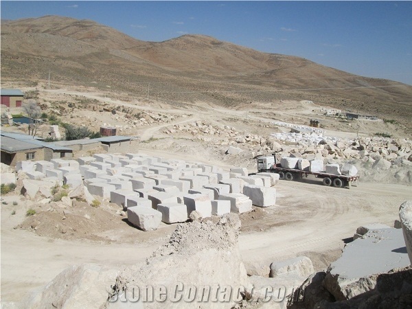 Royal Botticino, Iran Beige Marble Blocks